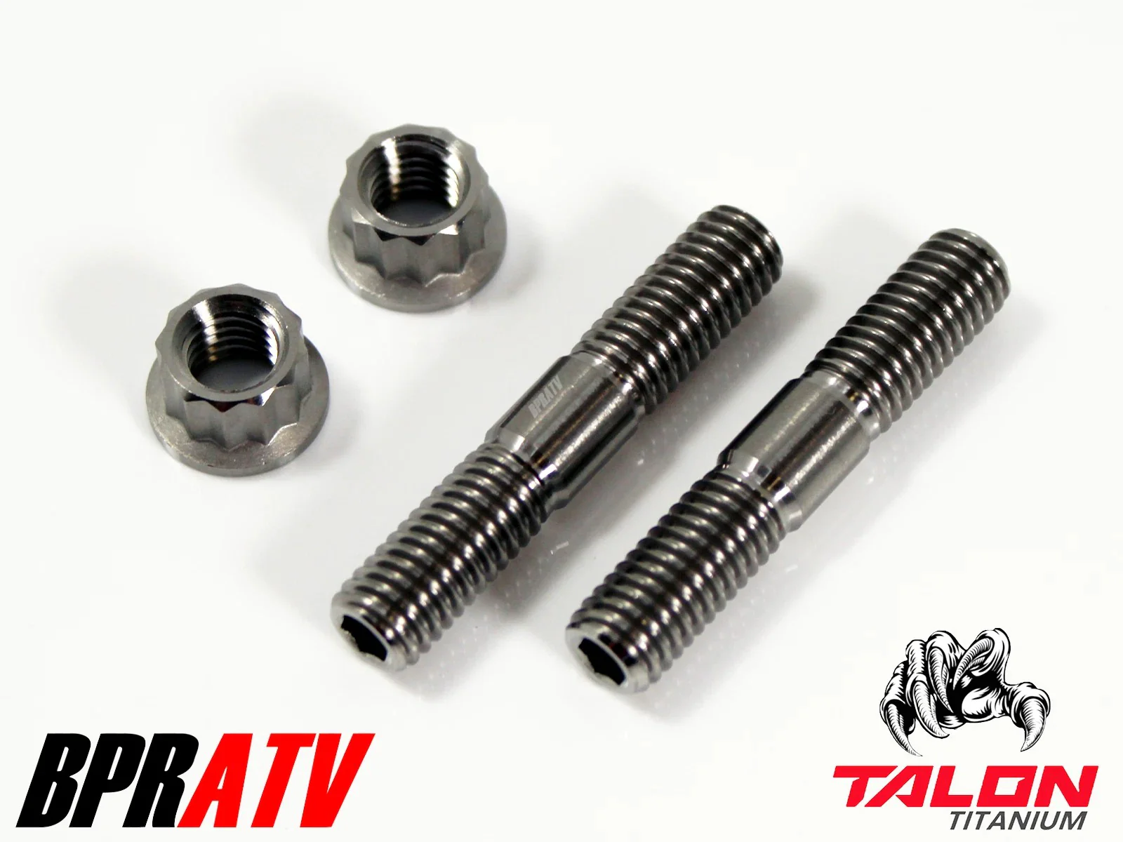 01 02 WR426F WR 426F TITANIUM Head Pipe Exhaust Studs Kit Bolts & Exhaust Gasket - Image 4
