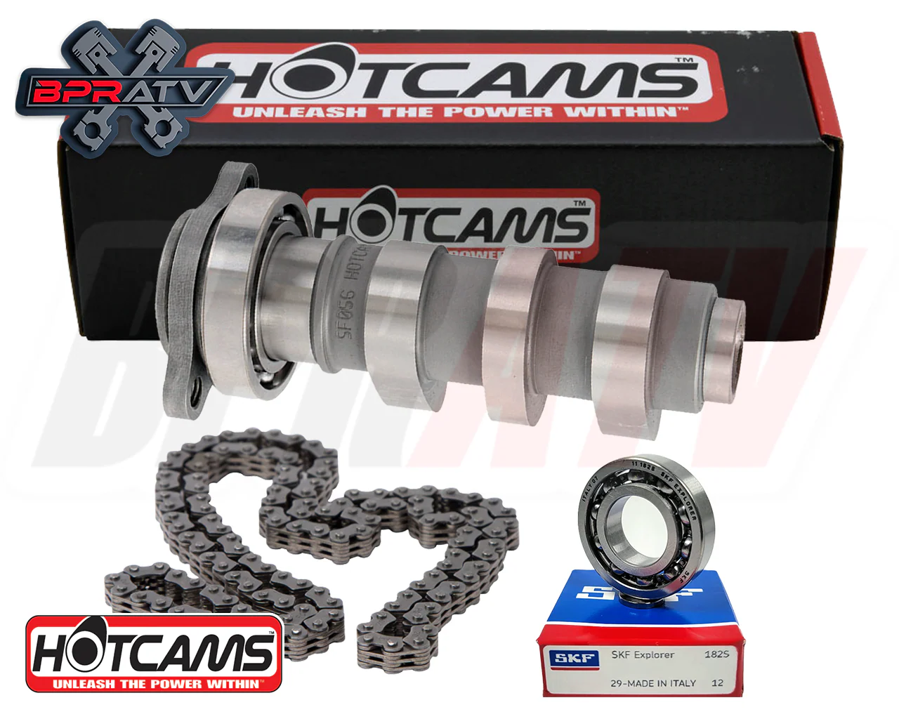 02-06 CRF450R CRF 450R X Stage 2 Hotcams Cam SKF Bearing & Hot Cams Timing Chain - Image 3