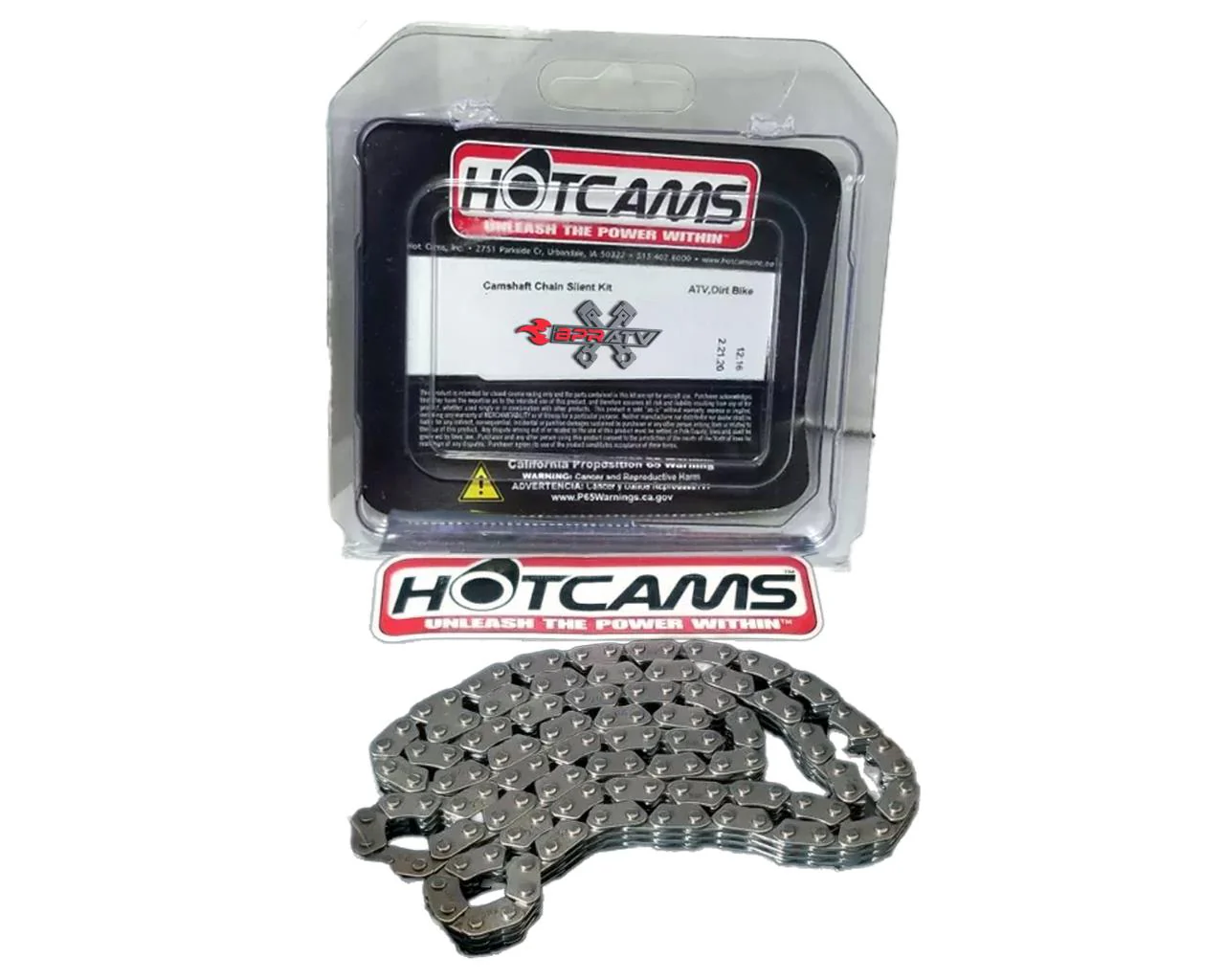 03-12 Kawasaki Prairie 360 KVF 360 Hotcams Hot OEM Replacement Cam Timing Chain - Image 2