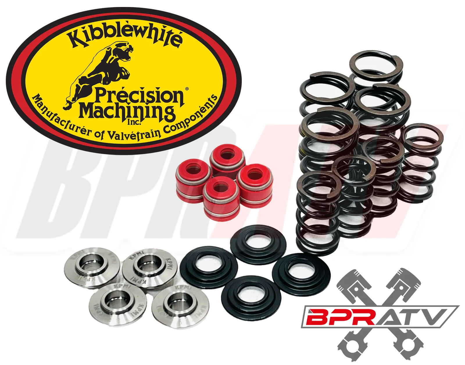 03-18 Suzuki LTZ400 LTZ 400 Kibblewhite Valves Springs Cylinder Head Service Kit - Image 4
