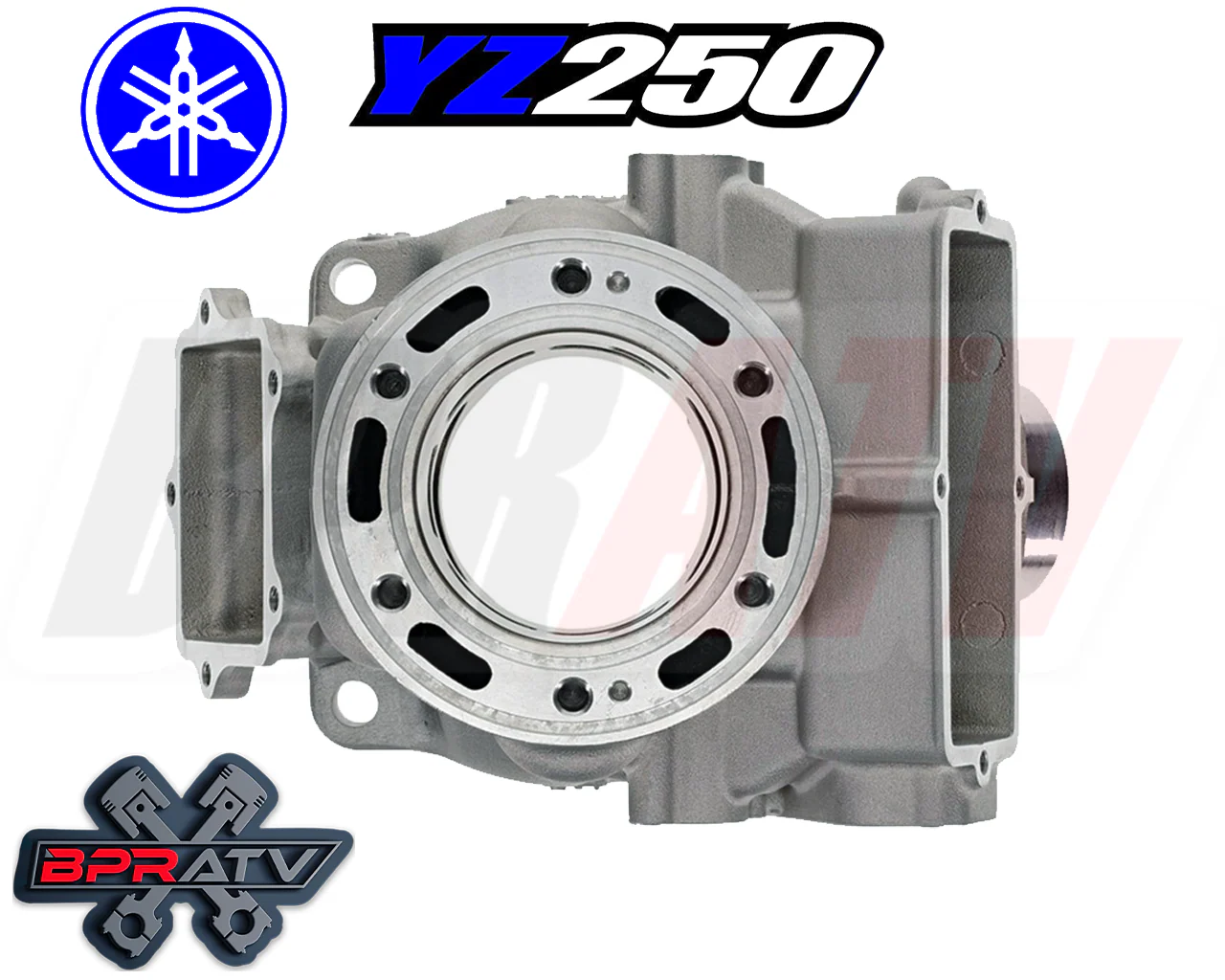 03+ Yamaha YZ250 YZ 250 Cylinder Piston Hot Rod Crank Complete Motor Rebuild Kit - Image 7