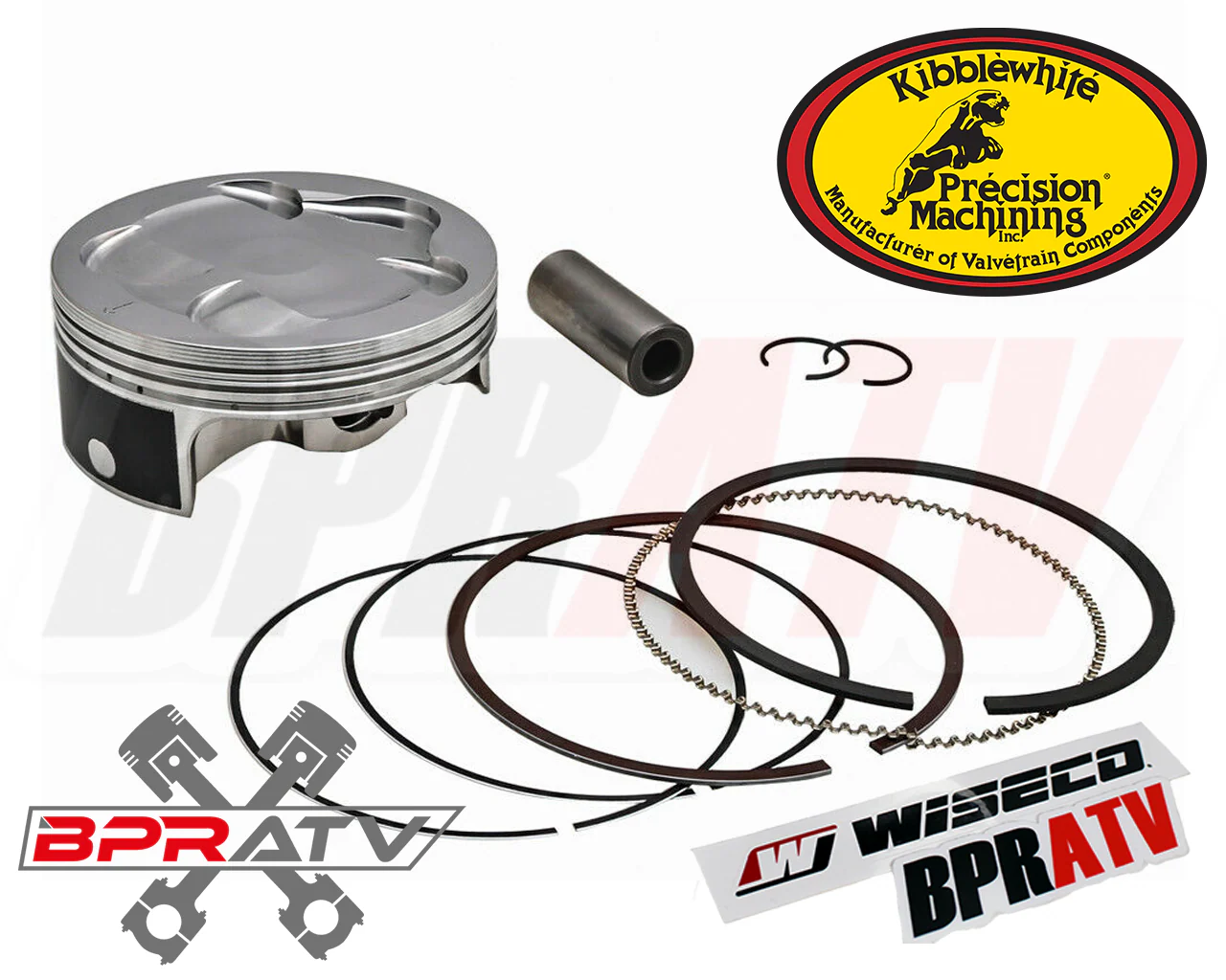 04 05 Honda TRX450R Kibblewhite Top End Wiseco Piston Kit Valves Spring Cylinder - Image 6