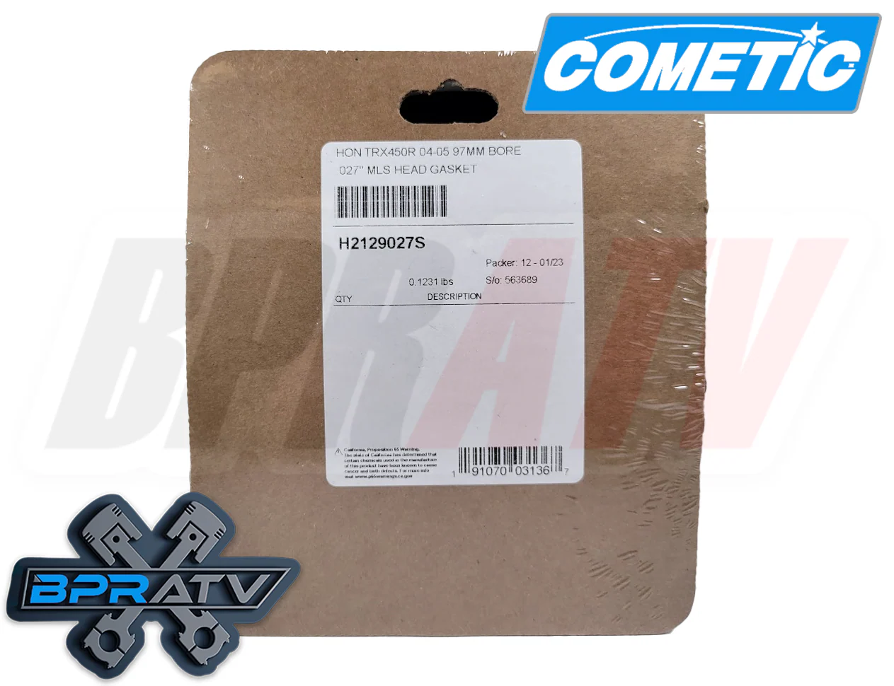04 05 Honda TRX450R TRX 450R 97mm 480 Big Bore Cometic Top End MLS HEAD Gasket - Image 7