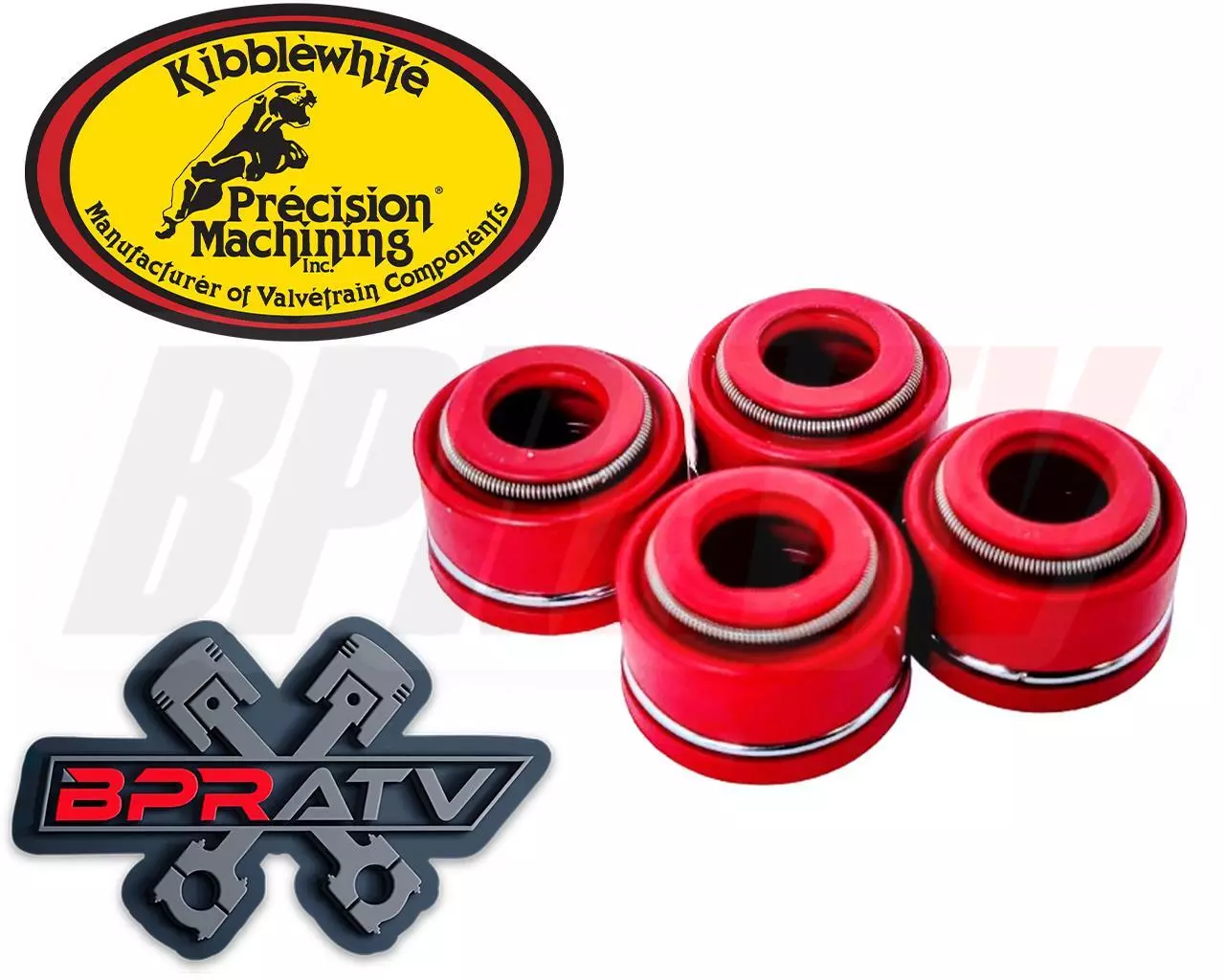 04 05 Honda TRX450R TRX 450R Kibblewhite Viton Valve Stem Seals Seal Set 4 Four - Image 5