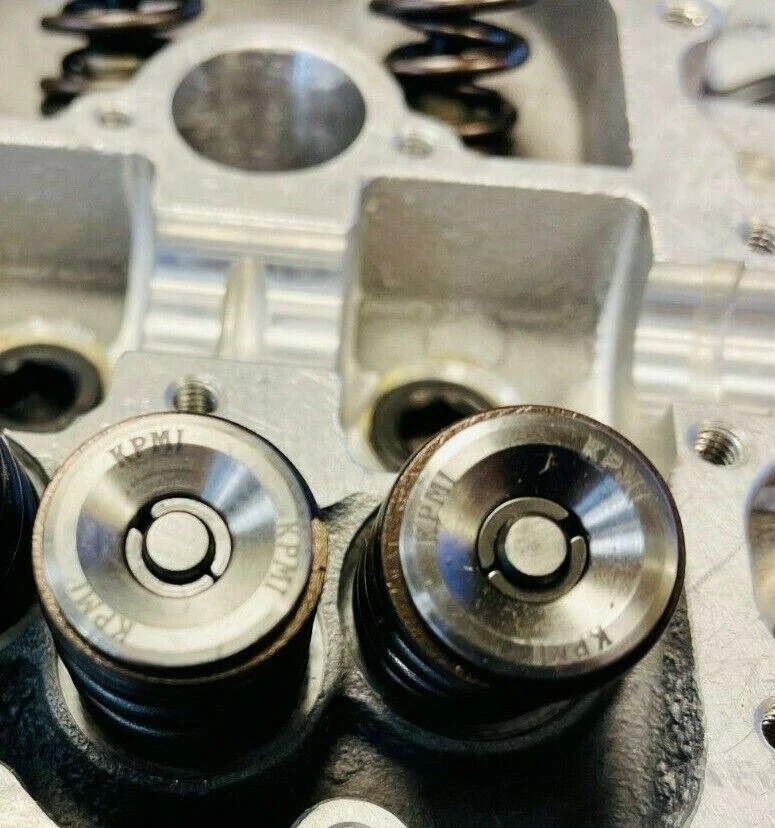 04 05 TRX450R Ported Polished +1 Head Porting Assembled Kibblewhite 1mm Valves - Image 6