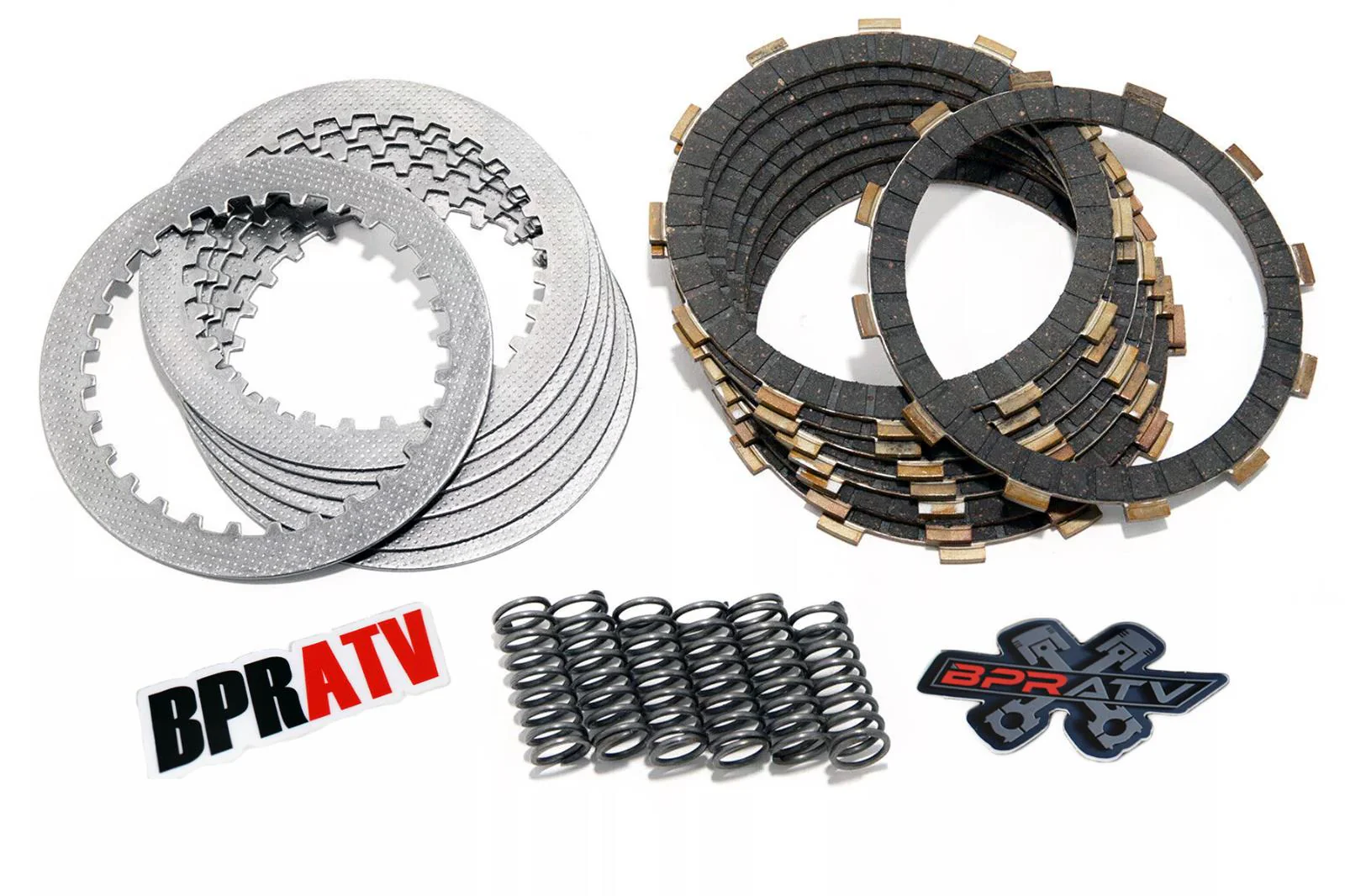 04 05 TRX450R Sportrax Duner Trail Clutch Kit Fibers Steels Springs & OEM Gasket - Image 20