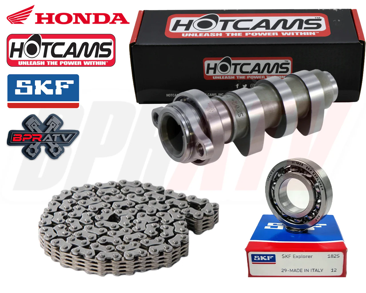 04 05 TRX450R TRX 450R 94mm CP Piston Cylinder Cometic Stage 2 Hot Cams Stud Kit - Image 5