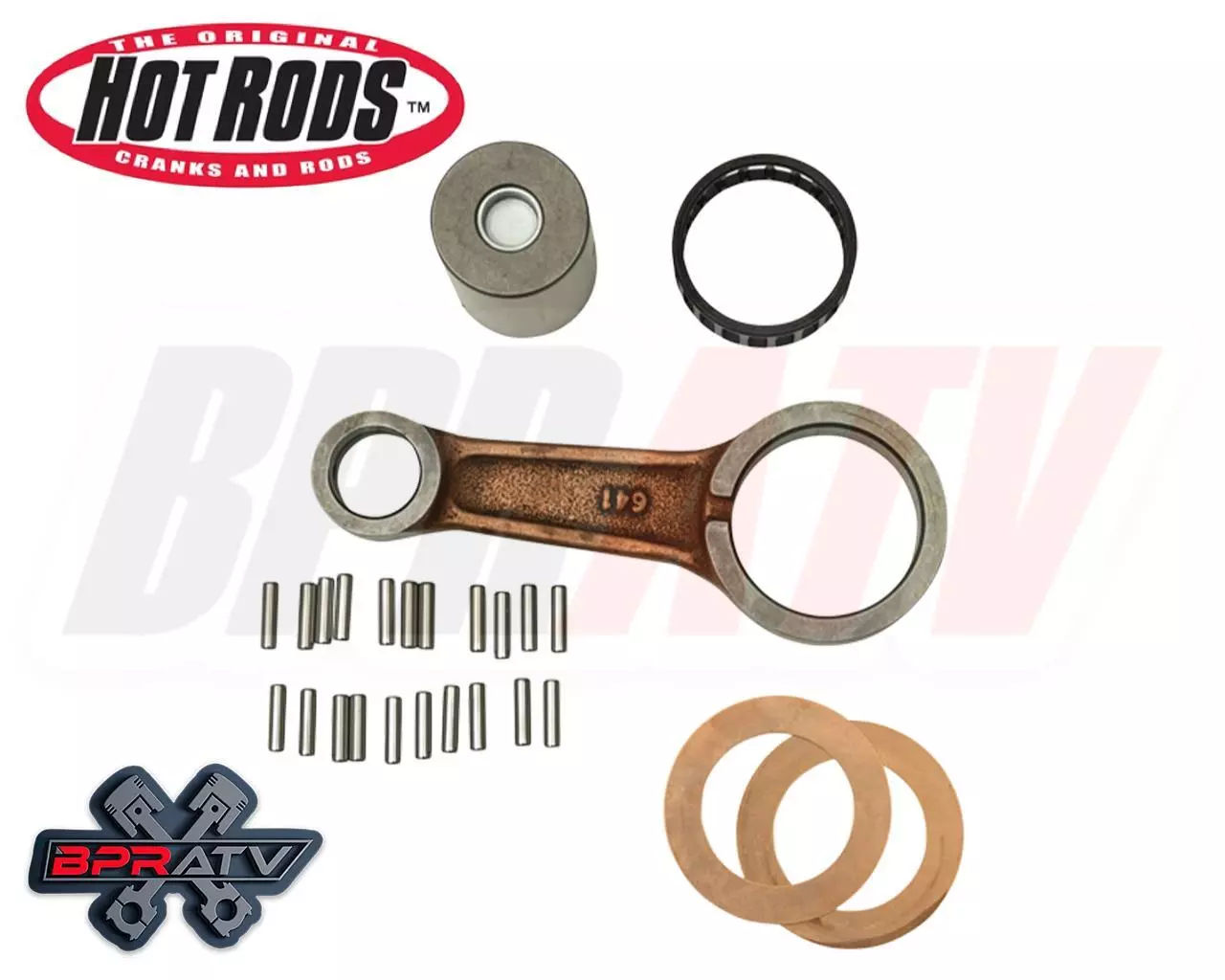 04 05 TRX450R TRX 450R Hotrods Stock Replacement Crank Crankshaft Main Bearings - Image 11