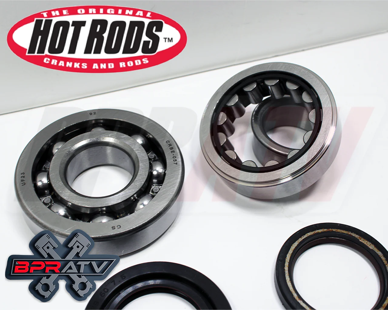 04 05 TRX450R TRX 450R Hotrods Stock Replacement Crank Crankshaft Main Bearings - Image 8