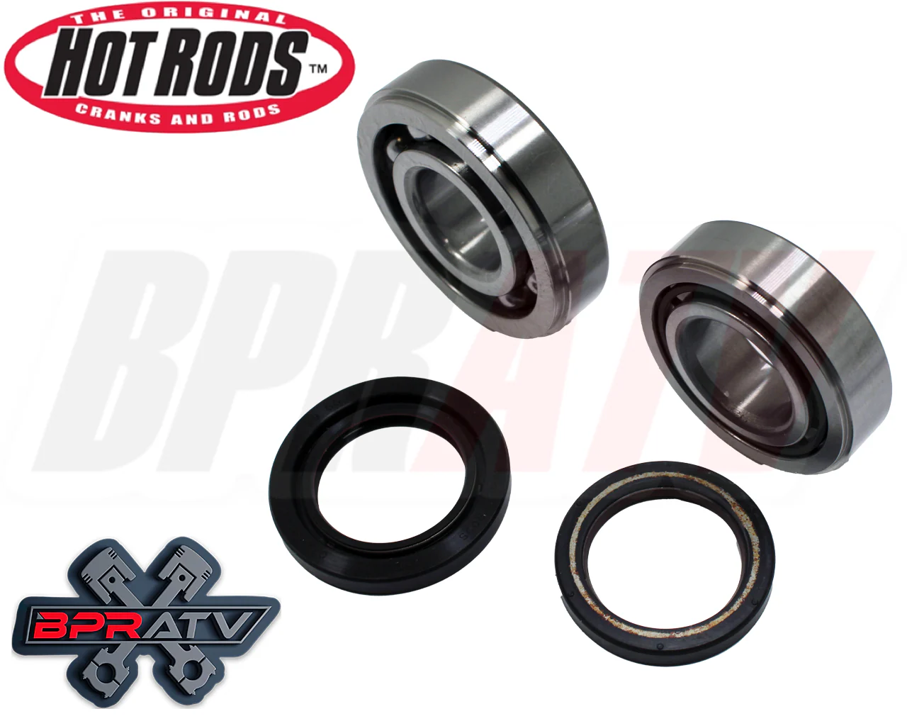 04 05 TRX450R TRX 450R Hotrods Stroker Crank +3 Crankshaft Rod Assembly Bearings - Image 9
