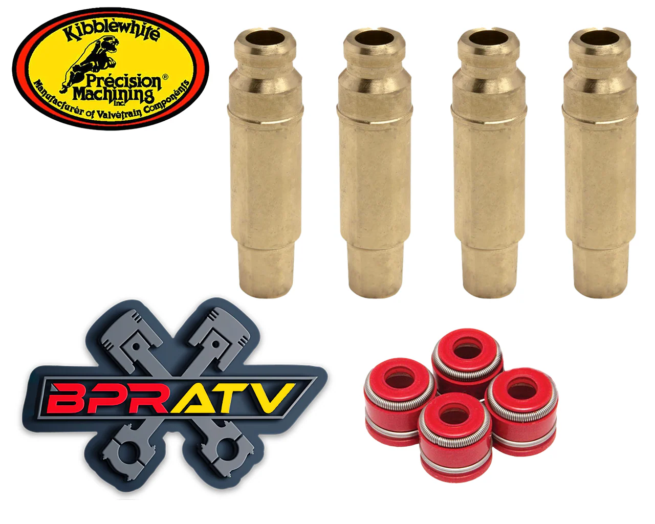 04-06 Suzuki RMZ250 RMZ 250 Kibblewhite Head Intake Exhaust Valve Guides Seals