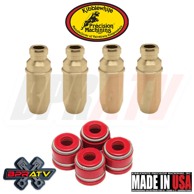 04-06 Suzuki RMZ250 RMZ 250 Kibblewhite Head Intake Exhaust Valve Guides Seals - Image 2