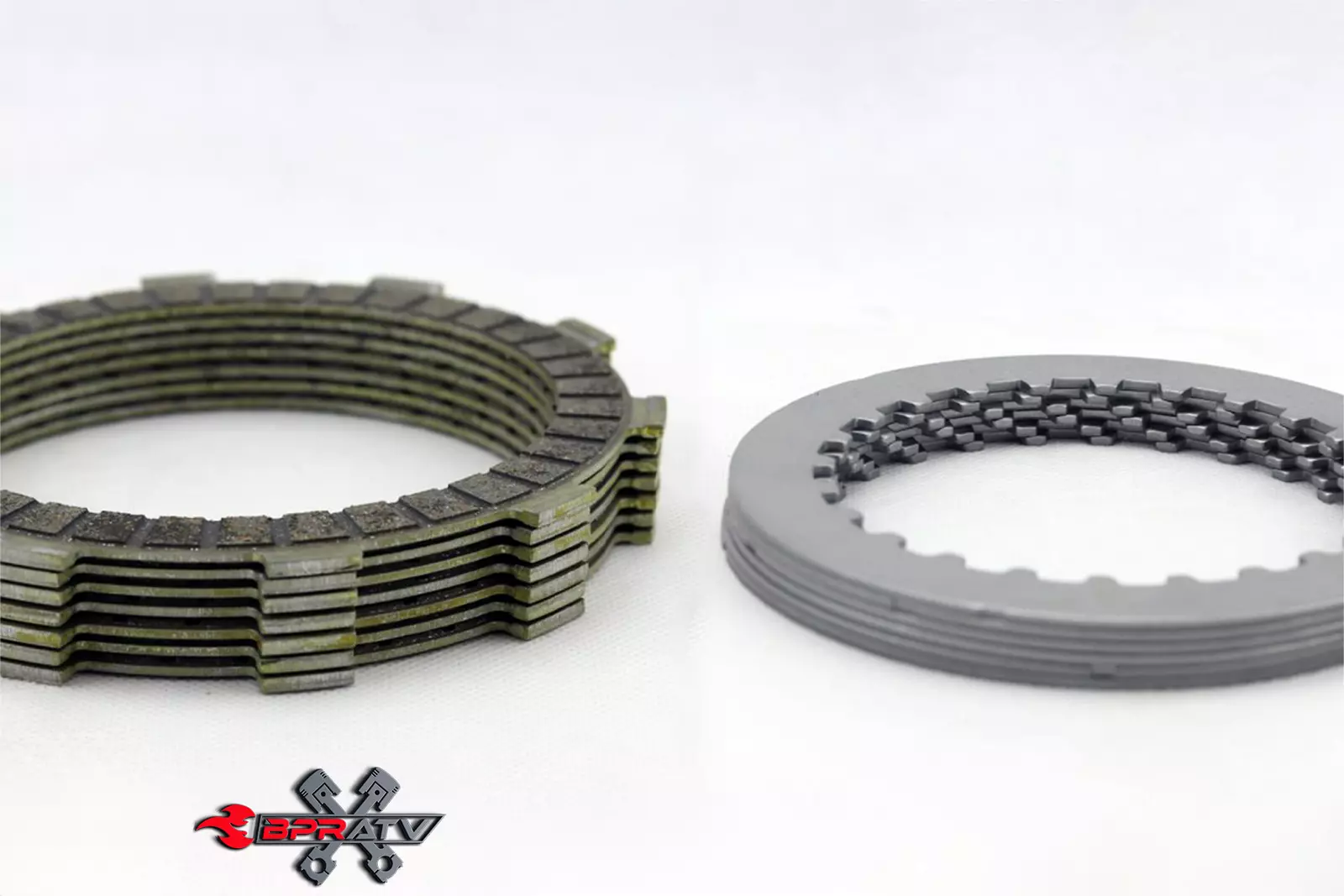 04+ Yamaha YFZ450 YFZ 450 BPRATV Heavy Duty Steel Fibers & Springs HD Clutch Kit - Image 6