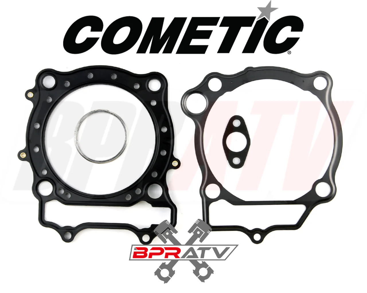 05 06 07 Suzuki RMZ450 RMZ 450 98mm 12.8:1 JE Pump Piston Cometic Top Gasket Kit - Image 3