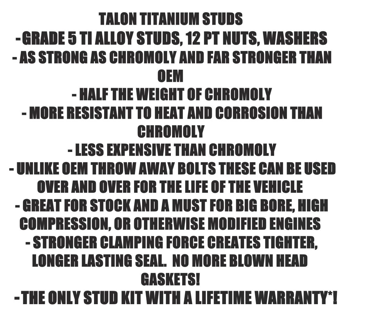 05-07 LTR450 LT-R Titanium Bolt Kit Crankcase Side Covers Water Oil Pump Ti Bolt - Image 5