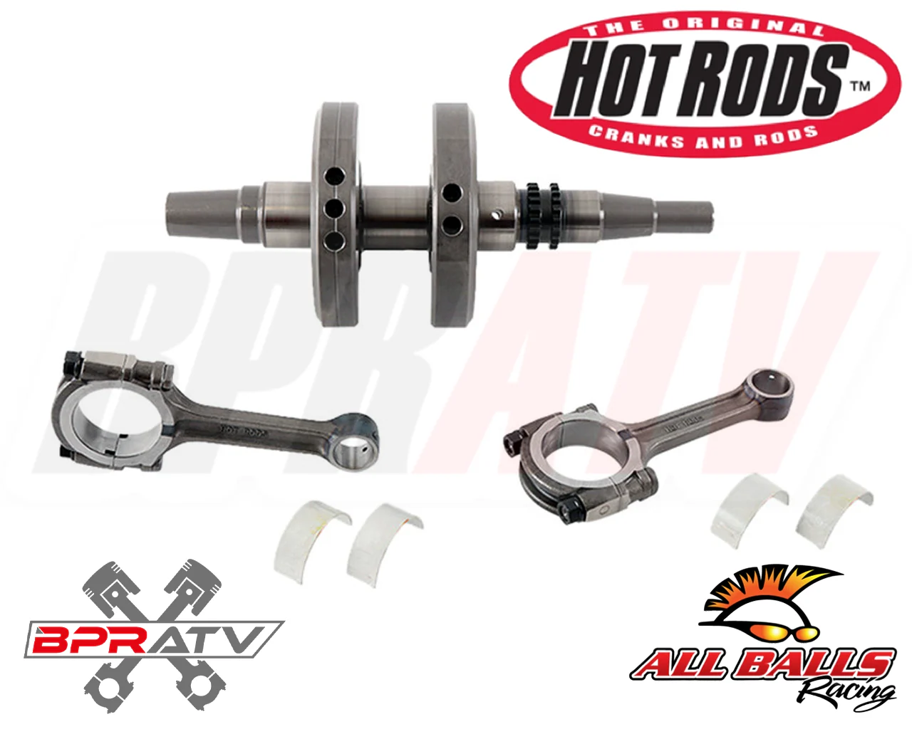 05-11 Brute Force 750 KVF Hotrods Crank Cylinder JE Pistons Complete Rebuild Kit - Image 10