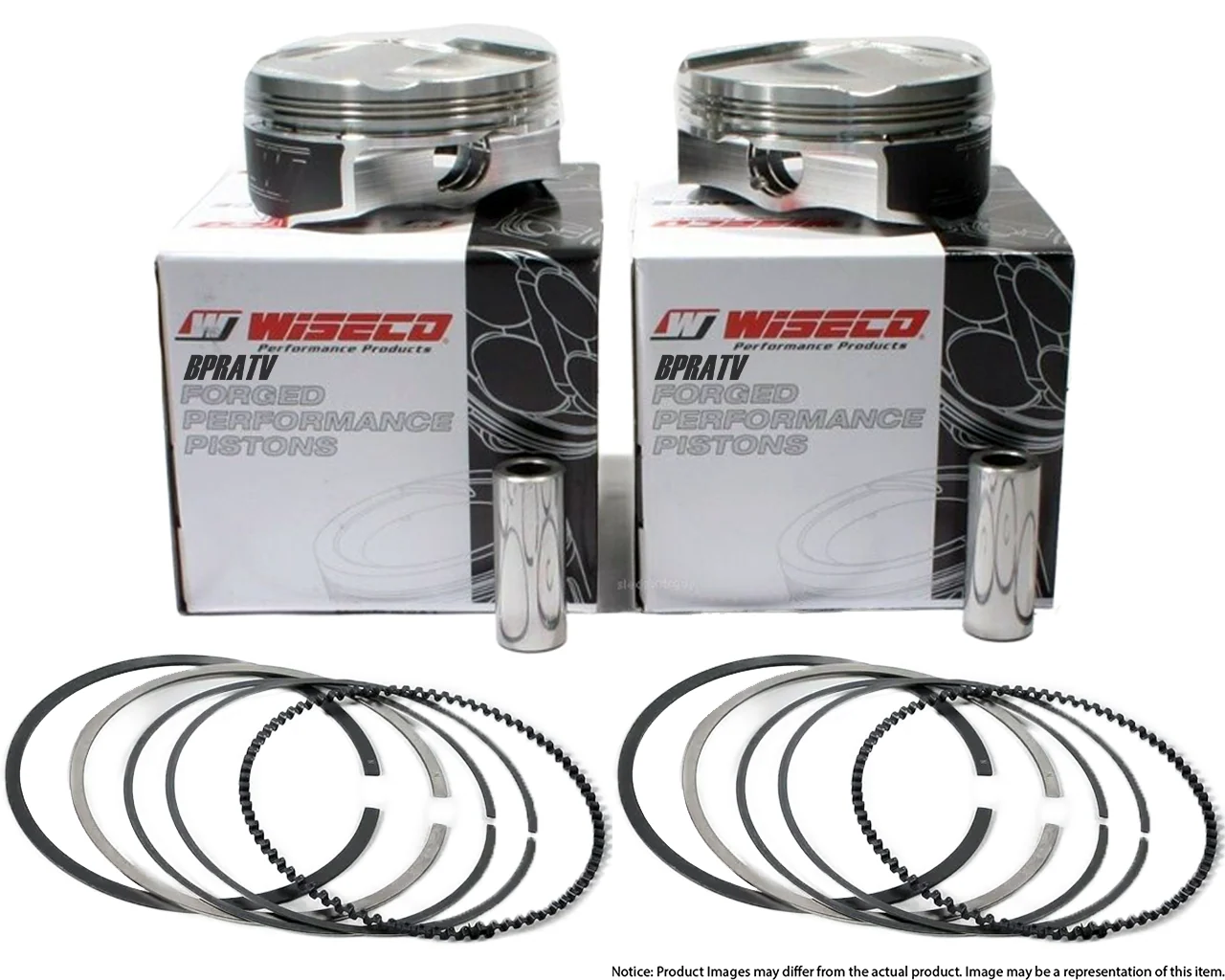 05-11 Kawasaki Brute Force 750 KVF750 Wiseco Pistons PAIR 11.5:1 85mm 4897M08500 - Image 3