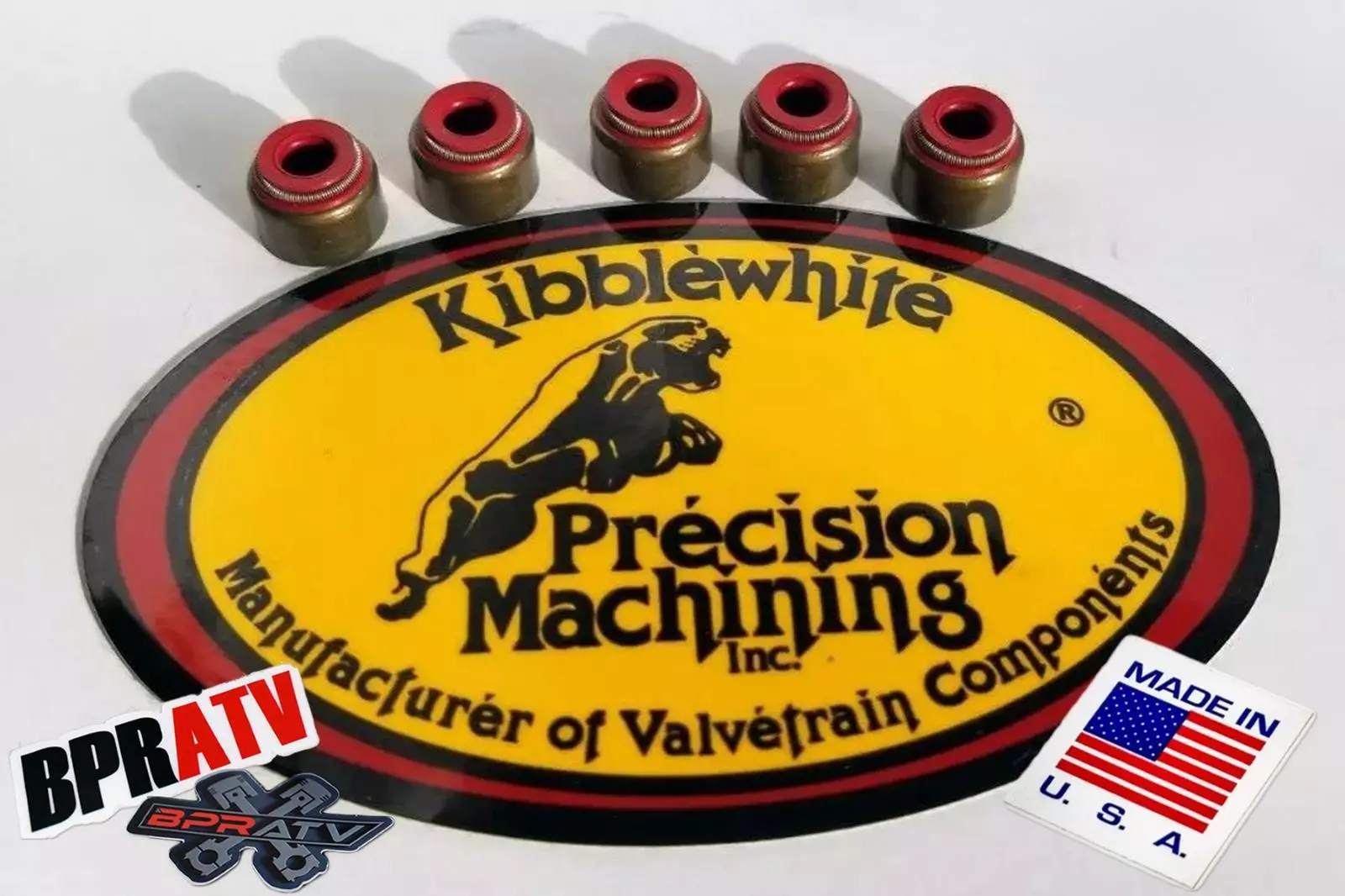 05-13 Kawasaki Brute Force KVF 650 Exhaust Intake Valves Kibblewhite Stem Seals - Image 11
