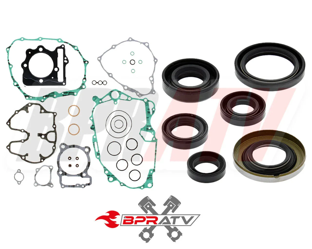 05-14 400EX 400 EX 88mm Simple Rebuild Kit Wiseco Piston Complete Gaskets Seals - Image 9