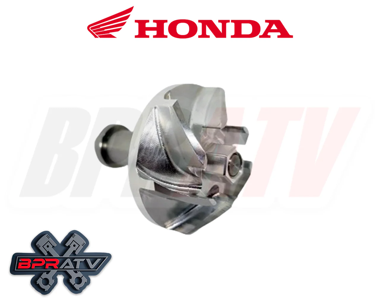05-17 Honda CRF450X CRF 450X BPR CNC Hi-Flow Billet Water Pump Impeller Shaft - Image 6