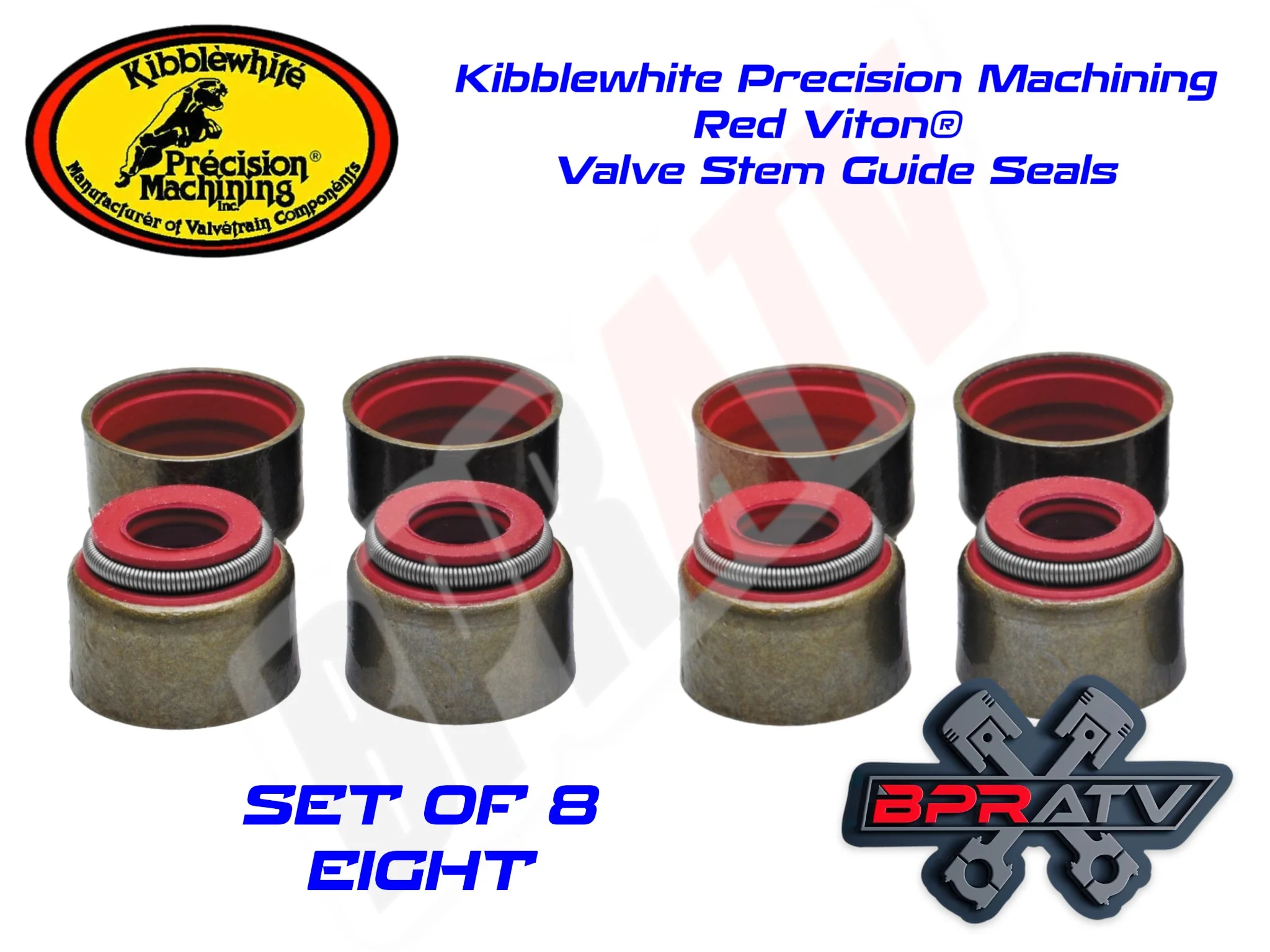 05-20 Kawasaki Brute Force 750 KVF Exhaust Intake Valves Kibblewhite Stem Seals - Image 3