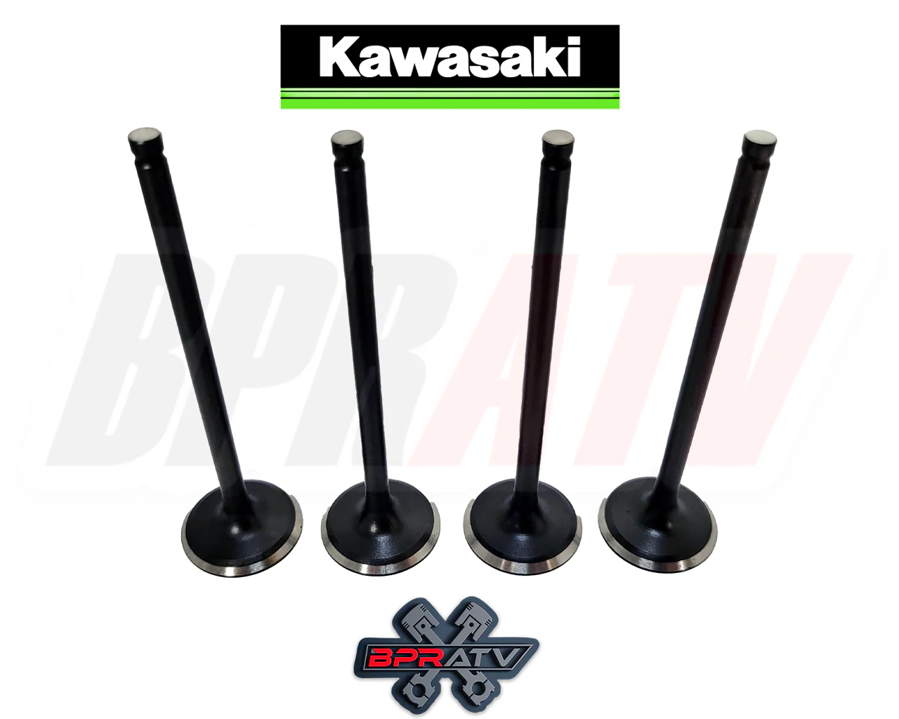 05-20 Kawasaki Brute Force 750 KVF750 EXHAUST Valves Stem Seals Repair Fix Kit - Image 2