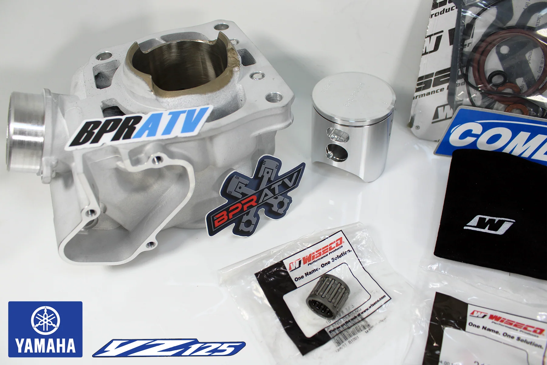 05-22 Yamaha YZ125 YZ 125X 54mm 54 Stock Bore Cylinder Wiseco Piston Top End Kit - Image 21