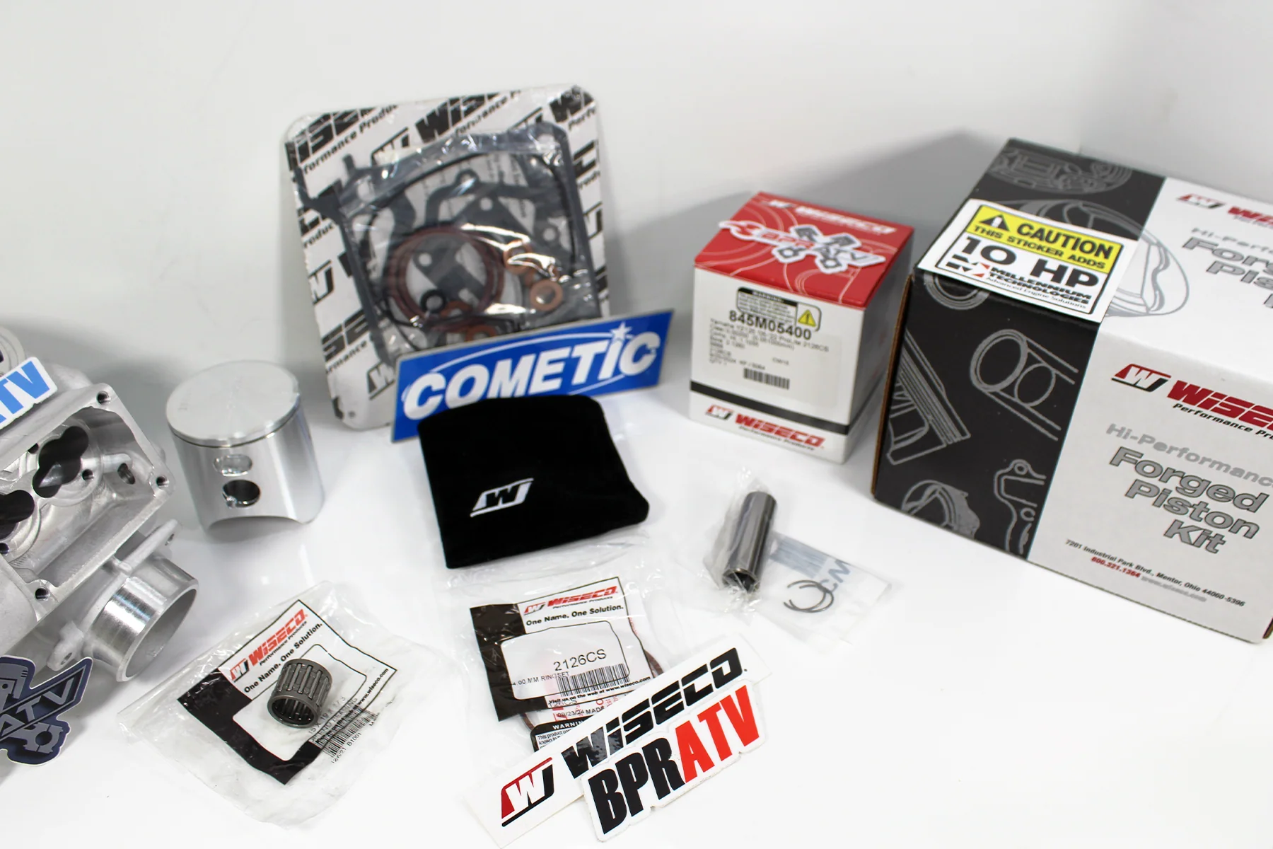 05-22 Yamaha YZ125 YZ 125X 54mm 54 Stock Bore Cylinder Wiseco Piston Top End Kit - Image 5