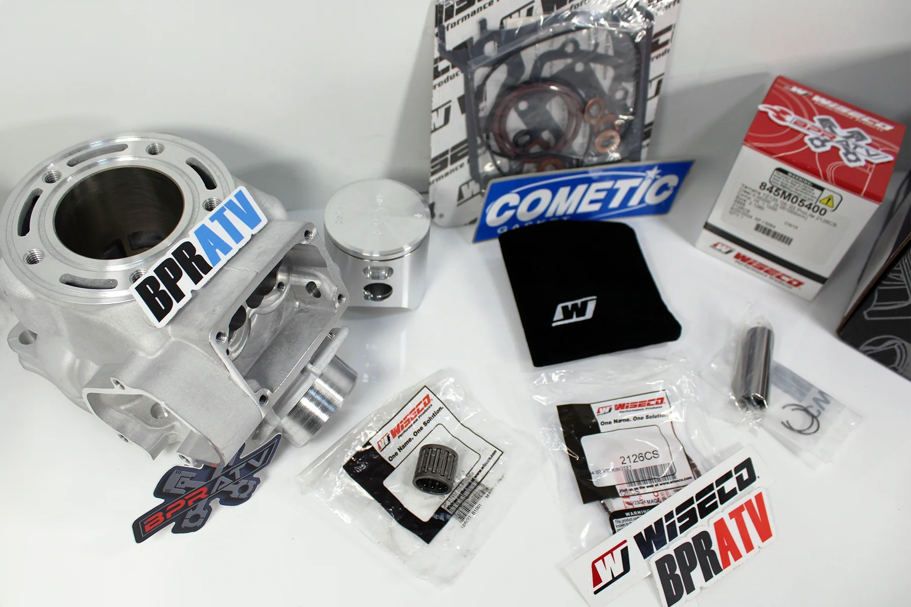 05-22 Yamaha YZ125 YZ 125X 54mm 54 Stock Bore Cylinder Wiseco Piston Top End Kit - Image 7