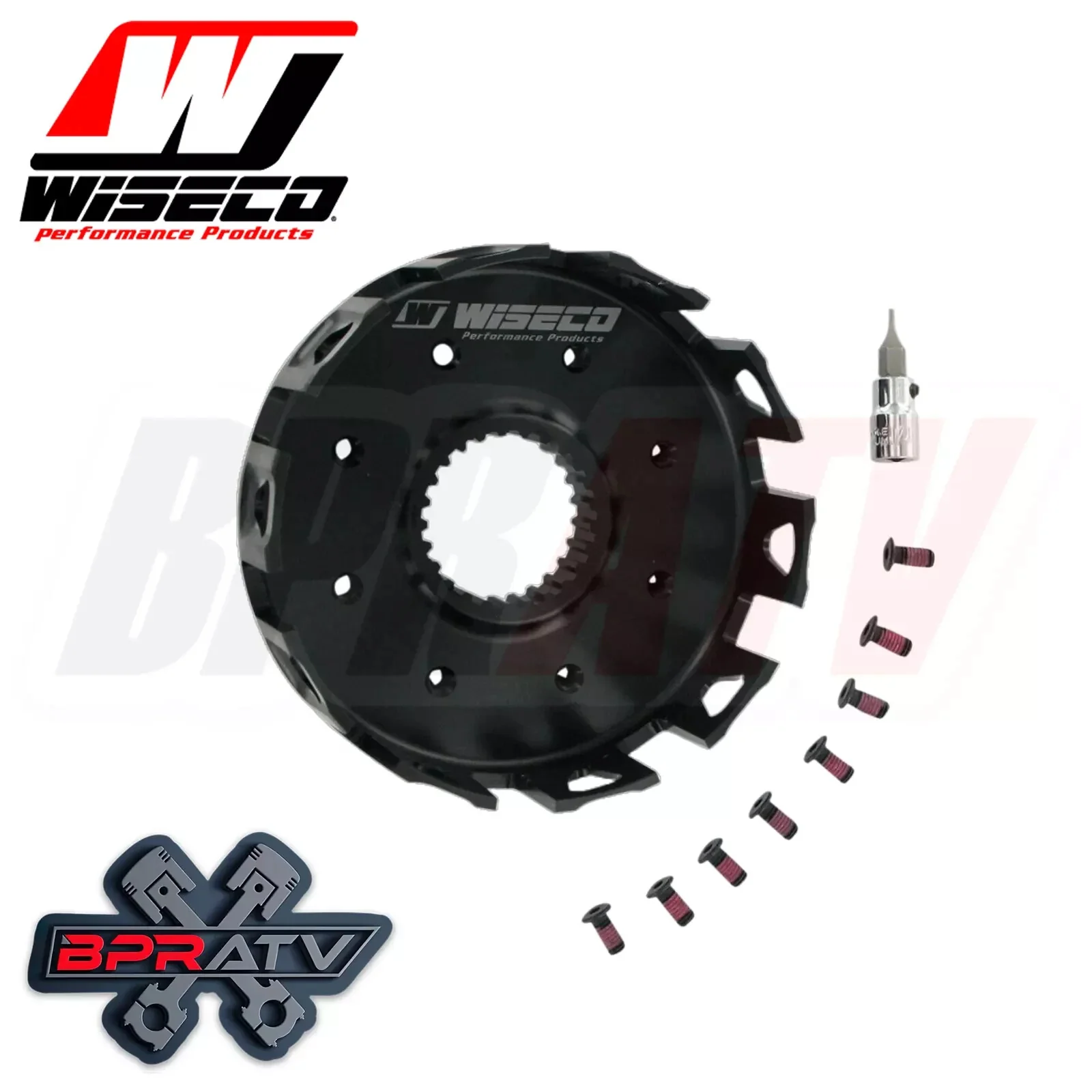 *05-25 Yamaha YZ125 YZ 125 Wiseco Forged Heavy Duty Clutch Basket Fibers Springs - Image 8