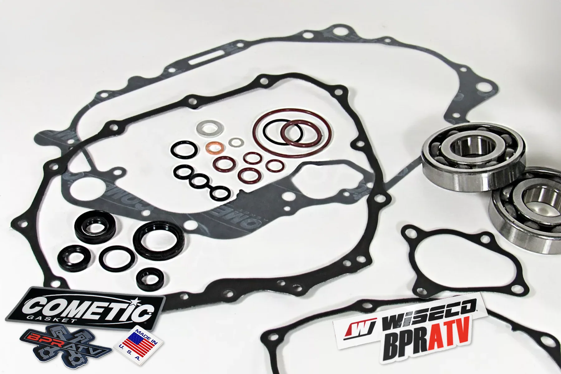 05+ Honda TRX400EX 88mm Big Bore Cylinder Crank Wiseco Piston Engine Rebuild Kit - Image 11