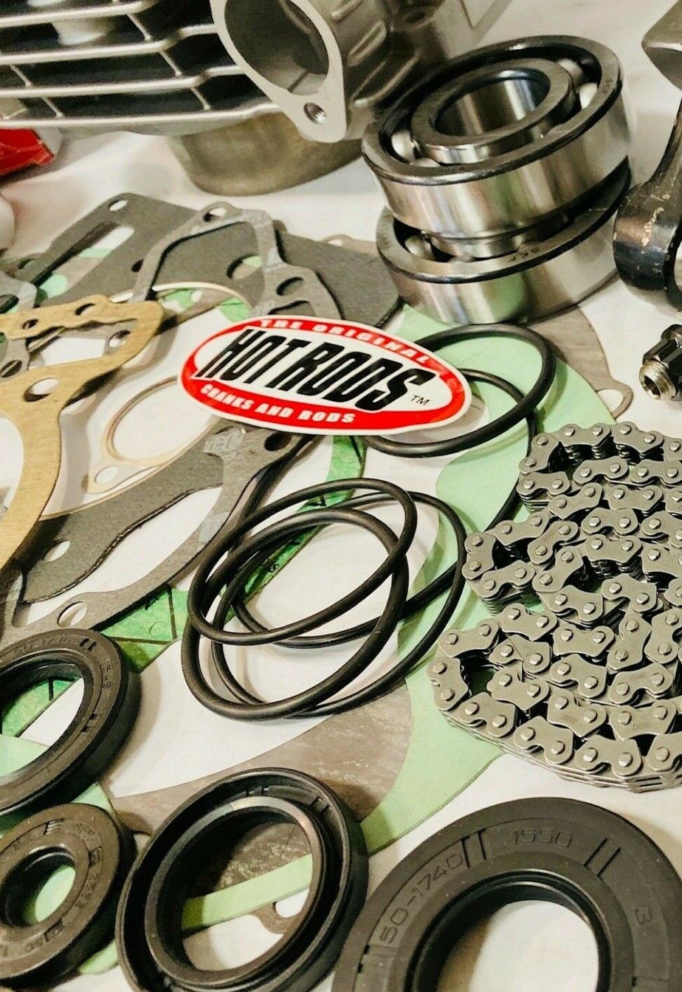 05+ TRX400EX 400X Complete Rebuilt Motor Engine Rebuild Top Bottom End Parts Kit - Image 14