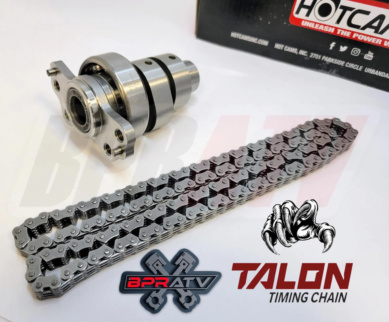 06 07 08 Raptor 700 Hotcams Hot Cams Cam Stage 1 One Camshaft & HD Timing Chain - Image 3