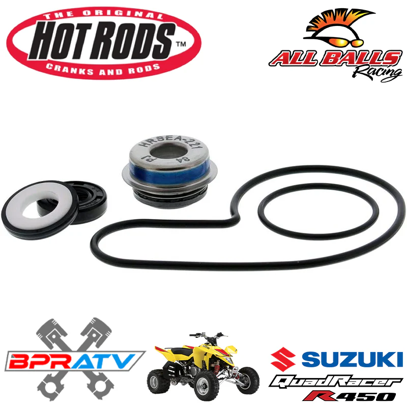 06-09 LTR450 LT-R 450 Hot Rods Water Pump Rebuild Kit Gasket Mech Seals WPK0043 - Image 7