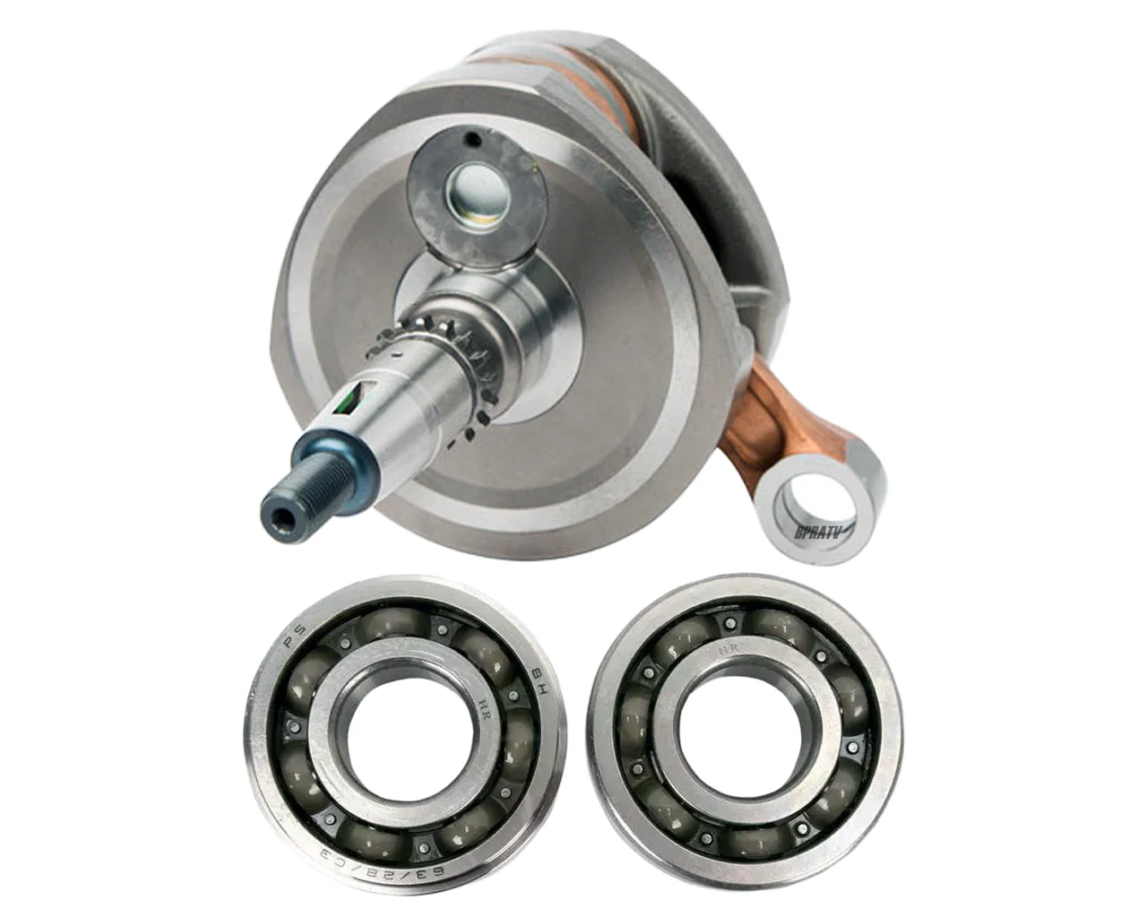 06-09 LTR450 LTR 450 Hot Rods +4mm Stroker Crankshaft Hotrods Main Bearings Kit - Image 3