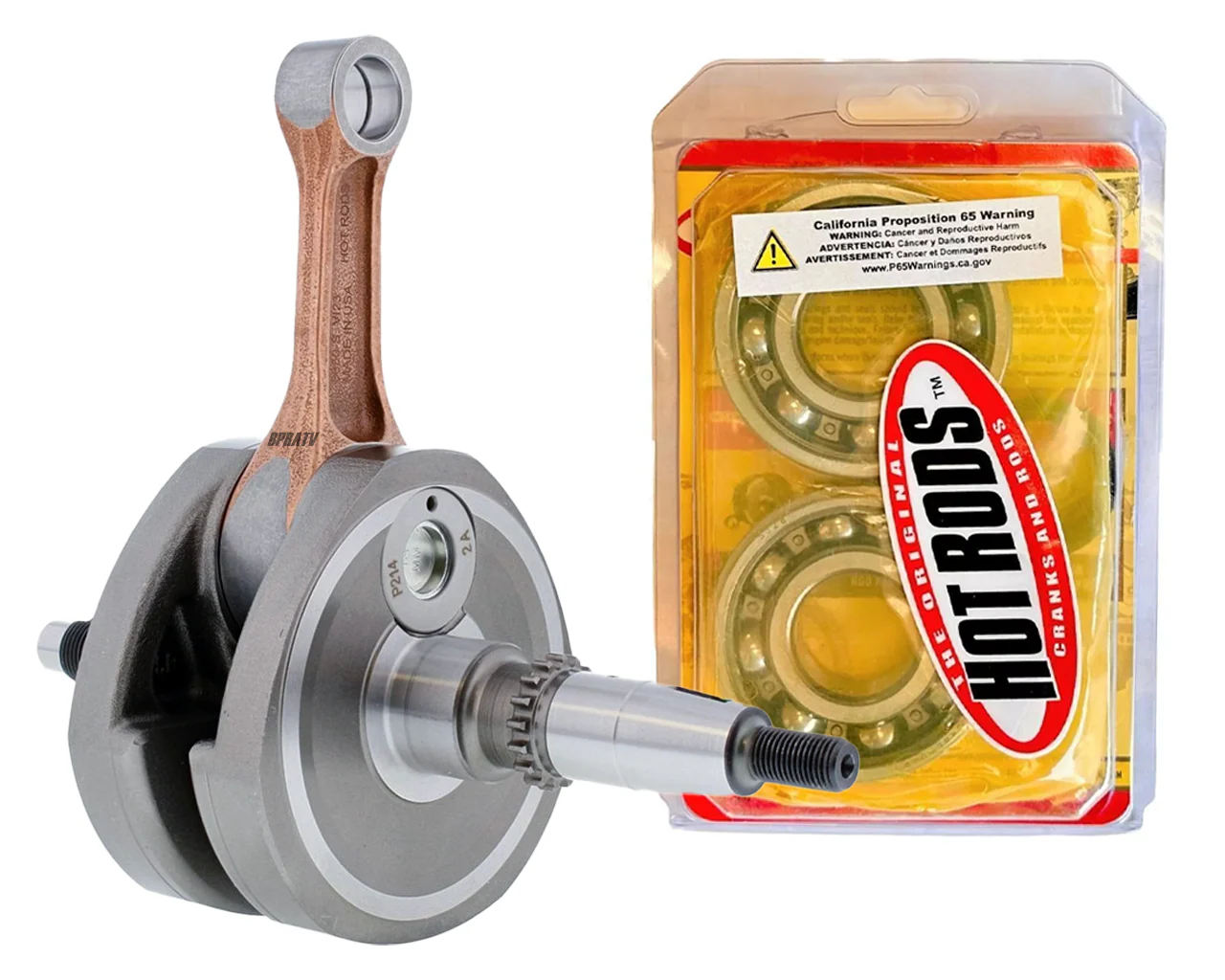 06-09 Suzuki LTR450 LTR 450 Hot Rods +4mm Stroker Crank Hotrod Crank Bearing Kit