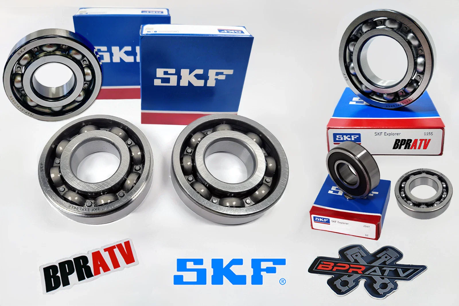 06-09 YZ450F YZ 450F Main Crank Shaft Balancer Transmission Bearings Bearing Kit - Image 7