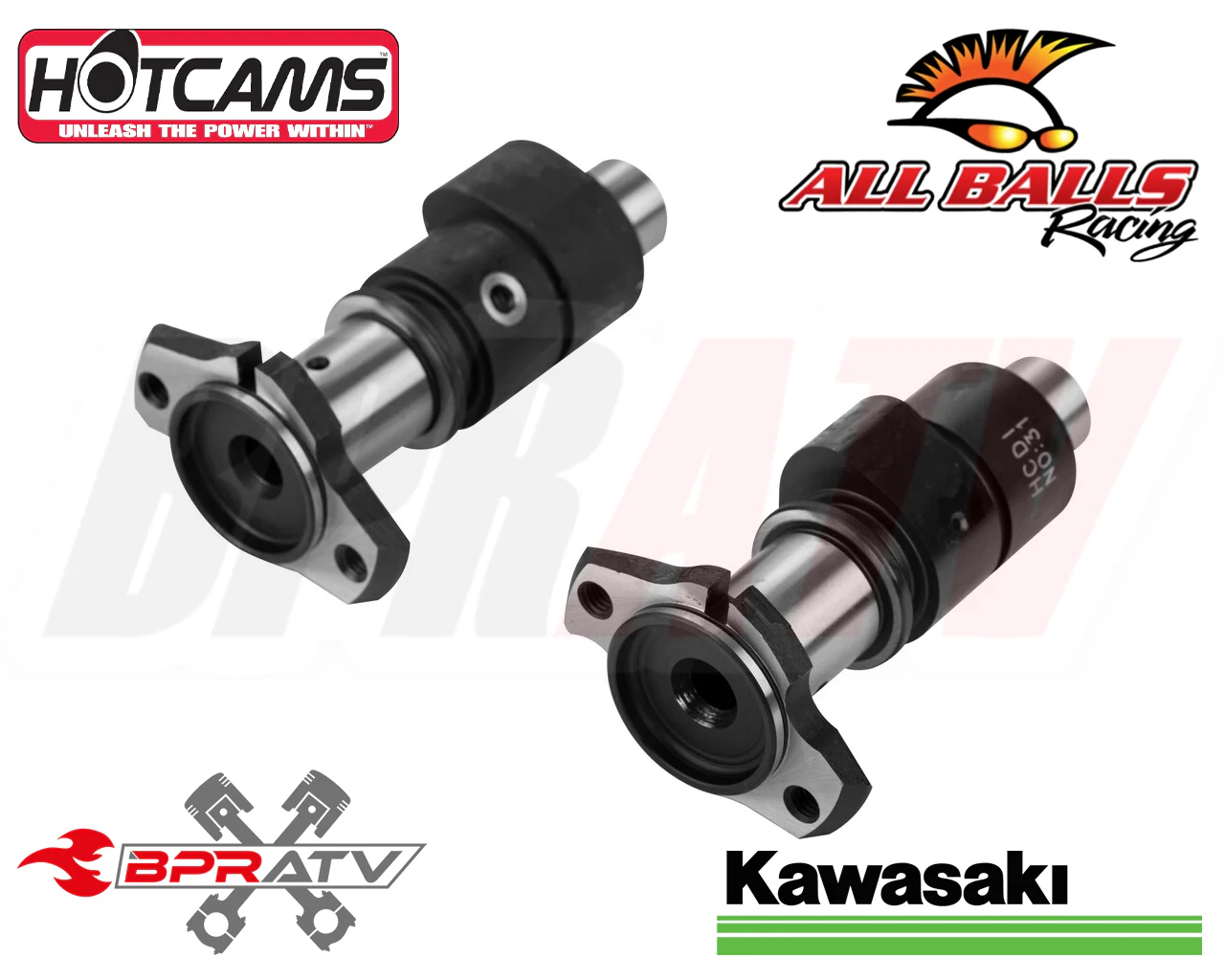 06-13 Kawasaki KVF650 KVF 650 Hot Cams Stage 1 One Cam All 3 Hot Cams Cam Chains - Image 13