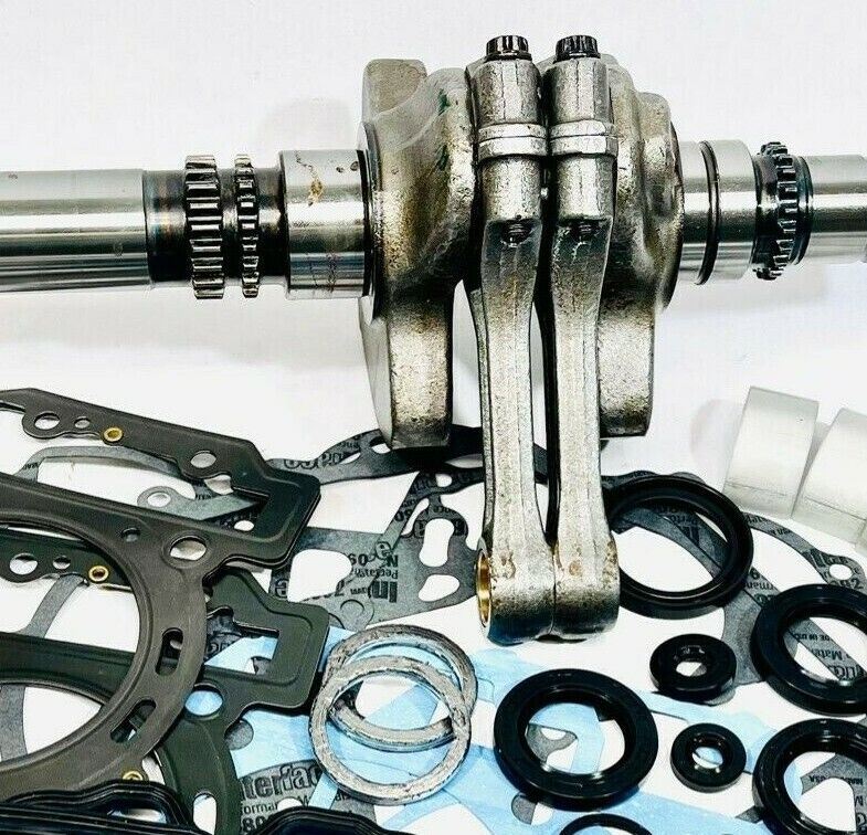 06-13 Outlander 650 EFI XMR Bottom End Rebuild Crank Motor Engine Assembly Kit - Image 3