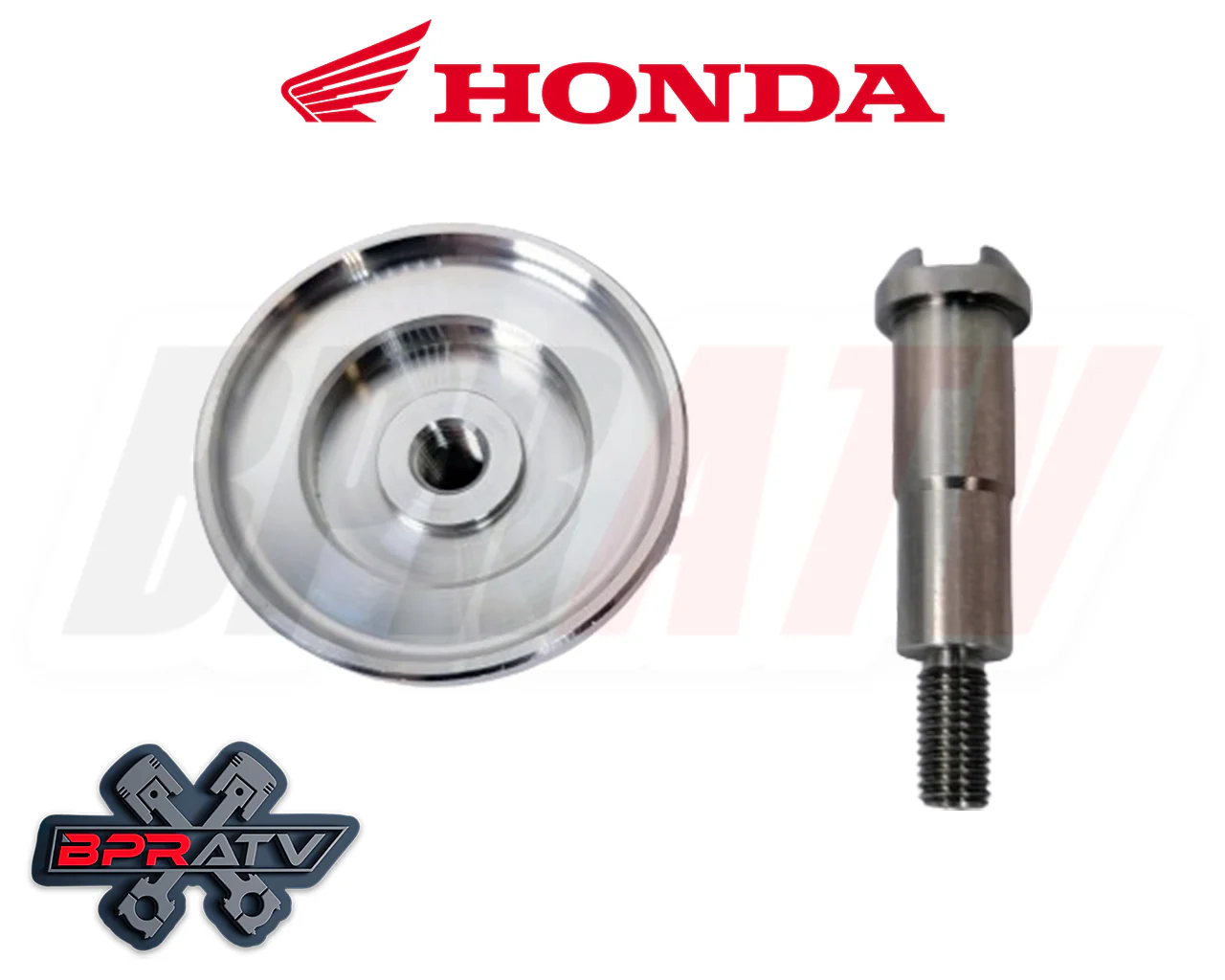 06-14 Honda TRX450R ER Billet CNC Hi-Flow Water Pump Impeller Shaft Replacement - Image 7