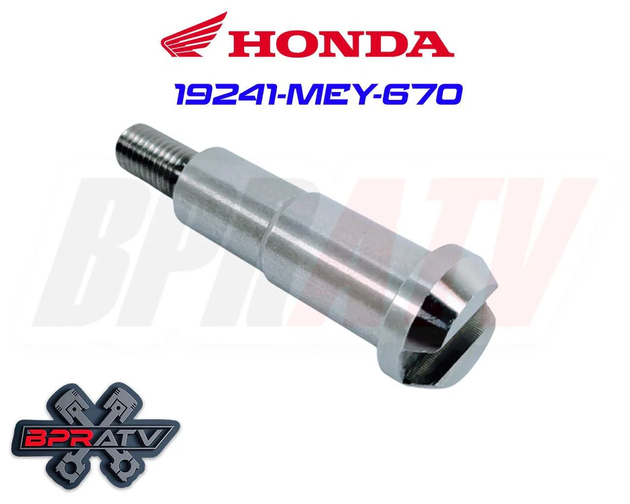 06-14 Honda TRX450R TRX 450R 450ER Water Pump Shaft Replacement 19241-MEY-670 - Image 6