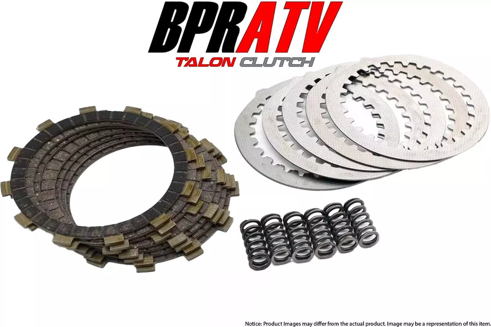 06-25 Yamaha Raptor 700 700R YFM700 Heavy Duty Steel Fibers & Springs Clutch Kit - Image 16