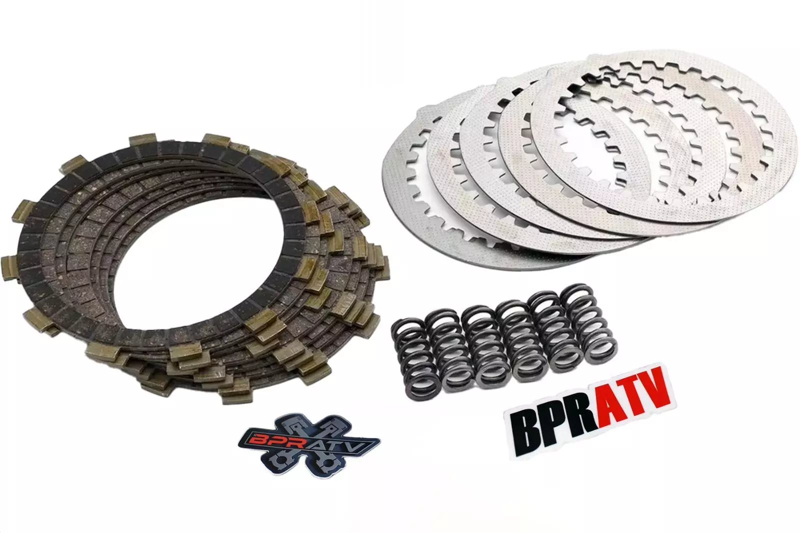 06-25 Yamaha Raptor 700 700R YFM700 Heavy Duty Steel Fibers & Springs Clutch Kit - Image 2