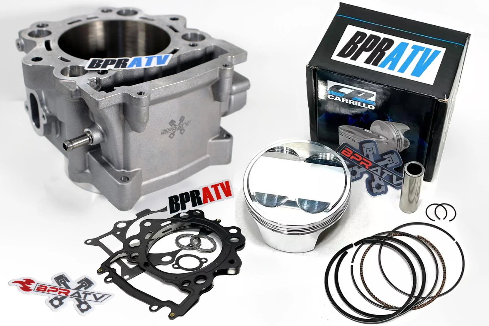 06-25 Raptor 700 734cc 105.5 mm Big Bore 12.5:1 CP Piston To End Cylinder NGK KP - Image 10