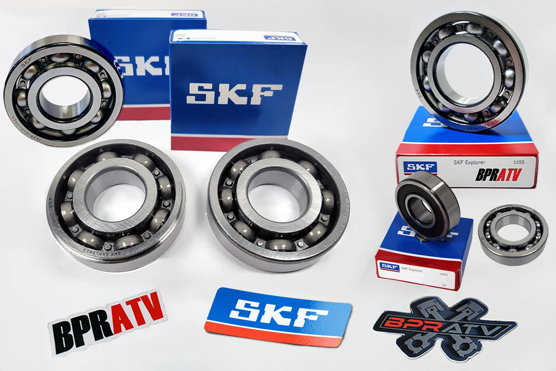 06-25 YZ250X YZ 250X Transmission Bearings SKF Aftermarket Shift Cam Bearing Kit - Image 21