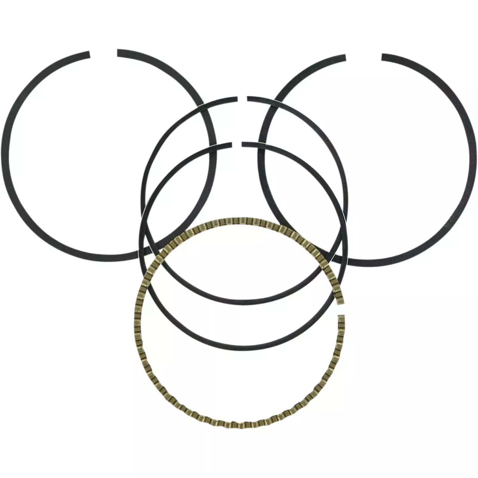 2006+ Honda TRX450R TRX 450R TRX450ER Stock 96mm 96 OEM Bore JE Piston Ring Set - Image 13