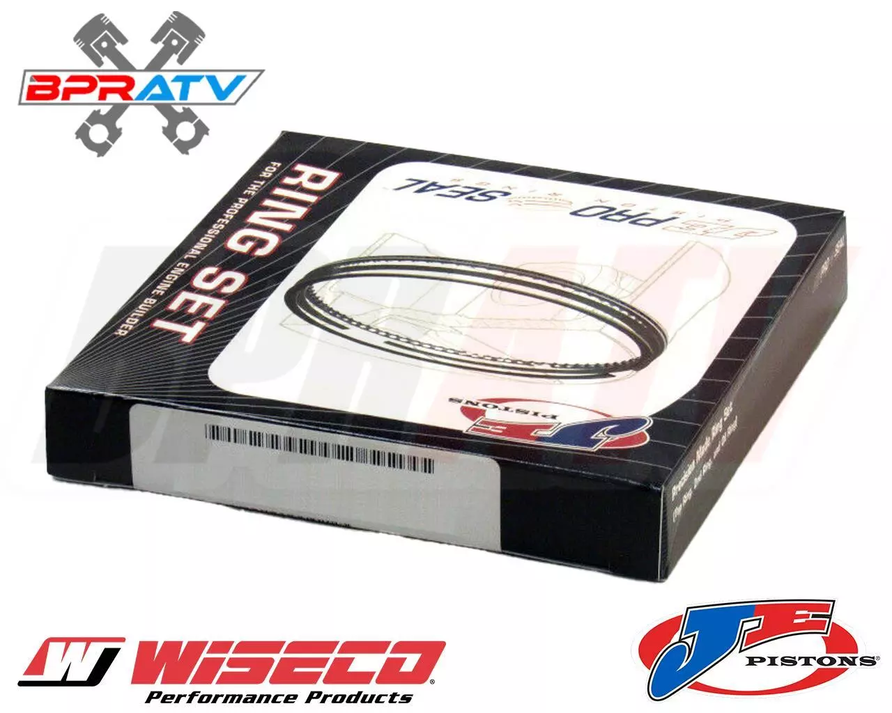 06+ Suzuki LTR450 LTR 450 95.5mm OEM Stock Bore JE Piston Replacement Rings Set - Image 4