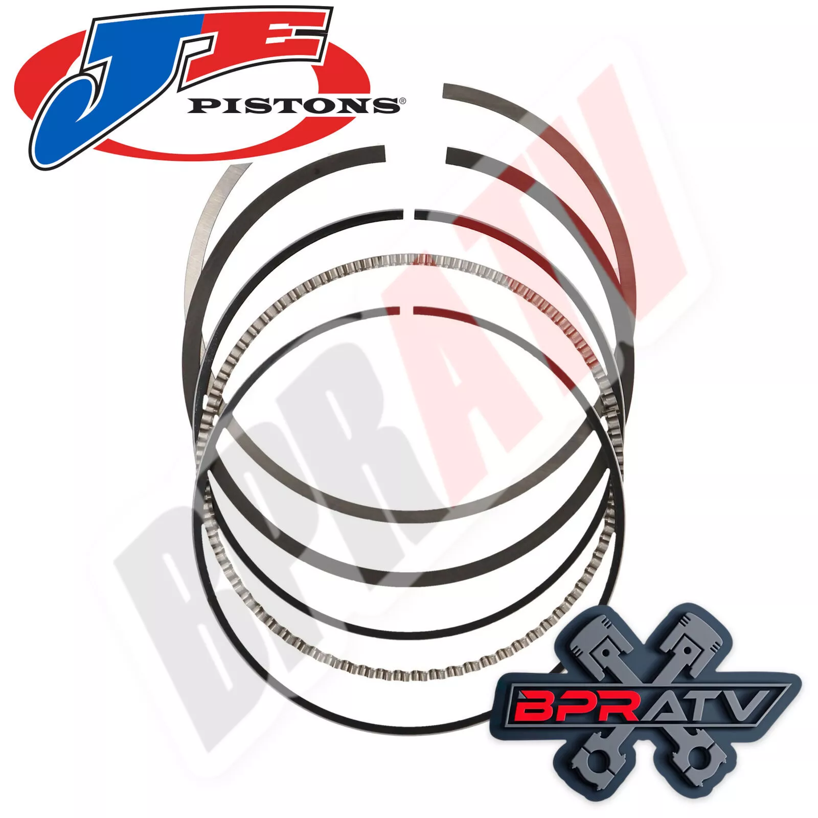 06+ Suzuki LTR450 LTR 450 95.5mm OEM Stock Bore JE Piston Replacement Rings Set - Image 9