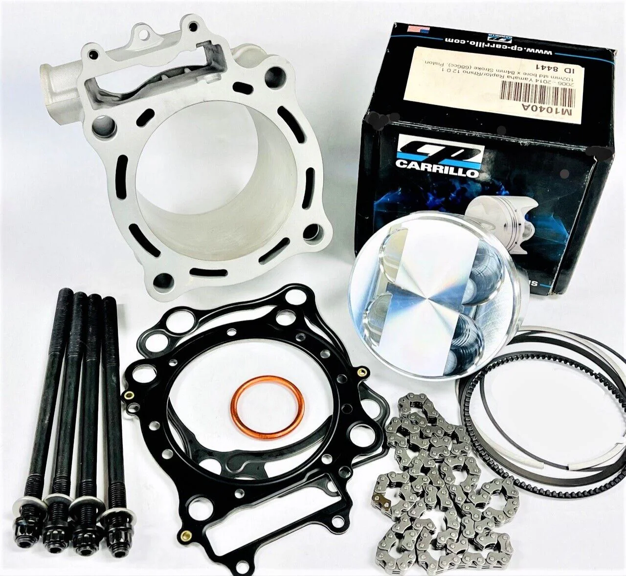 06+ TRX 450R TRX450ER OEM Honda Cylinder Stock Bore Top End Rebuild Assembly Kit - Image 16