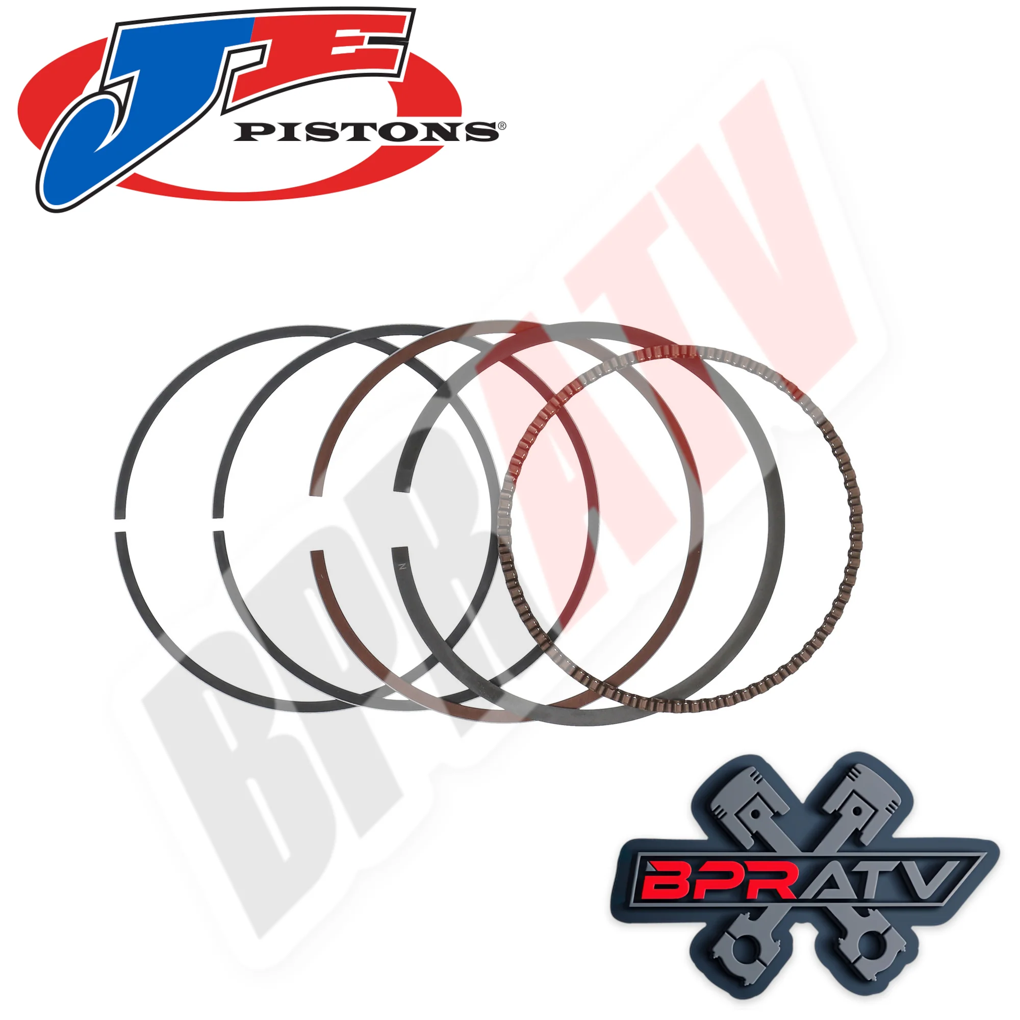 06+ TRX450R TRX 450R 450 ER JE Piston Cometic Gaskets Stock Bore 96 mil Top End - Image 13